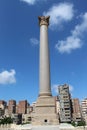 Top of Serapeum and Pompey`s Pillar