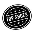 Top Shoes rubber stamp