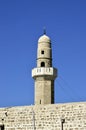 Top of Sidna Ali Mosque Minaret. Royalty Free Stock Photo