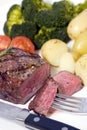 Top Sirloin Steak Royalty Free Stock Photo