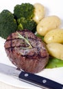 Top Sirloin Steak Royalty Free Stock Photo