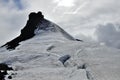 Top of Snaefellsjokull volcano. Royalty Free Stock Photo