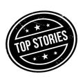 Top Stories rubber stamp