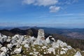 Top of Suhi Vrh mountain at Nanos plateau Royalty Free Stock Photo