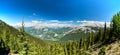 Sulphur Mountain Lookout- View of Town of Banff