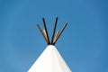 The Top of a Teepee Royalty Free Stock Photo