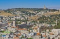 Roofs of the old city Jerusalem Israel Royalty Free Stock Photo