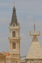 Towers of the old city Jerusalem Israel Royalty Free Stock Photo