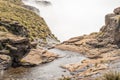 Top of Tugela Falls, the second tallest waterfall on earth