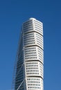 The top of Turning Torso Royalty Free Stock Photo