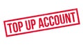 Top Up Account rubber stamp