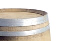 Top of a Used Oak Wine Barrel Royalty Free Stock Photo