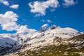 Top of Ushba, covered with snow Royalty Free Stock Photo