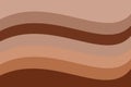 Top view, Abstract blurred lines curve brown color painted texture background for graphic design.wallpaper, illustration, card, Royalty Free Stock Photo