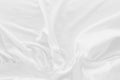 Top view Abstract White cloth background