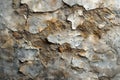 A top view of an aged, weathered concrete wall with subtle hints of light gray and brown tones. the texture is rugged yet ele Royalty Free Stock Photo