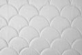 Top view background a new white mattress. Close-up Royalty Free Stock Photo