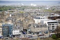 Top view of the Scottish capital