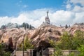 Top view of Be Our Guest restaurant in Magic KIngdom 166 Royalty Free Stock Photo