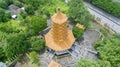 Beautiful ancient of Avalokitesvara pagoda