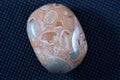 Top view of beautiful Leopard Jasper