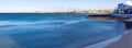 Top view beautiful panorama seascape of Fuerteventura island, Canary islands, Spain.