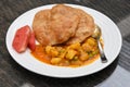 Poori masala Bedmi puri Indian breakfast recipe