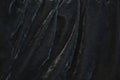 top view of black velvet fabric as background Royalty Free Stock Photo