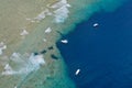 Top View of Blue holes