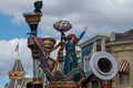 Top view of Brave in Disney Festival of Fantasy Parade at Magic Kigndom 1