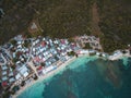 Top view Buye Beach, Cabo Rojo Royalty Free Stock Photo