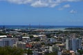 Top view of the Capital of Mauritius, Port Louis