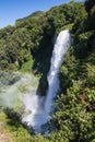 Top view of the Cascata delle Marmore, in Italy