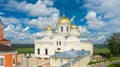 Top view of the Cathedral of the Transfiguration of the Lord i Royalty Free Stock Photo