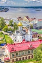 Top view center Nizhny Novgorod