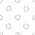 Top view cheeseburger pattern seamless vector