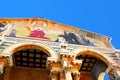 Top view of Church of All Nations also known as the Basilica of the Agony. Jerusalem, Israel Royalty Free Stock Photo