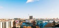 Top view of the city Berlin from roof of Reichstag