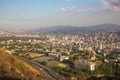 Top view of the city of Caracas