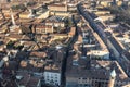 Top view of the city of Cremona, Lombardy - Italy Royalty Free Stock Photo