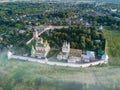 Top view of the city of the Golden ring Pereslavl Zalessky