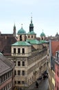 top view of cityscape of Nuremberg, Bayern, Germany Royalty Free Stock Photo