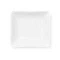 Top View Of Classic Sushi White Plate For Rolls Or Soy Sauce