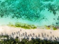 Puka Shell Beach. Boracay, Philippines. Royalty Free Stock Photo