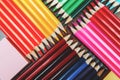 Colorful pencils backdrop Royalty Free Stock Photo