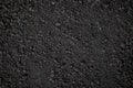 Top view, close-up of Organic black soil texture pattern background. Can be used planting tree. Surface has grunge and rough. Royalty Free Stock Photo