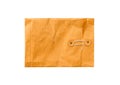 Top view closed brown envelope isolated on white background and clipping path Royalty Free Stock Photo