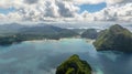 El Nido, Palawan in the Philippines. Royalty Free Stock Photo