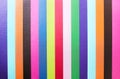 Top view colorful multicolored paper  in line patterns background Royalty Free Stock Photo