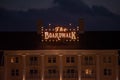 Top view of colorful old fashioned building at Lake Buena Vista area. at Lake Buena Vista